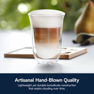Double wall lattemacchiato glasses, 330 ml, set of 2