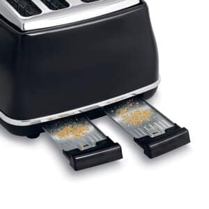 Icona Classic 4 Slice Toaster Black