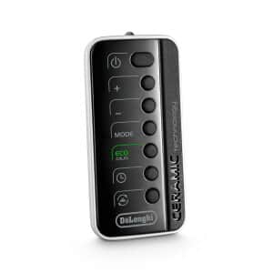 Digital Ceramic Tower Heater 27\" + Remote Control, Black/White - TCH8093ER