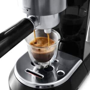Dedica Manual Espresso Machine - Black - EC680BK
