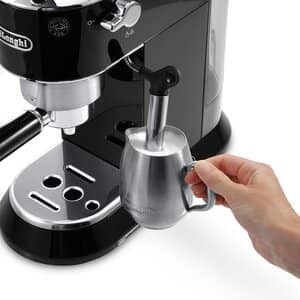 Dedica Manual Espresso Machine - Black - EC680BK