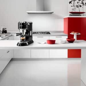 Dedica Manual Espresso Machine - Black - EC680BK