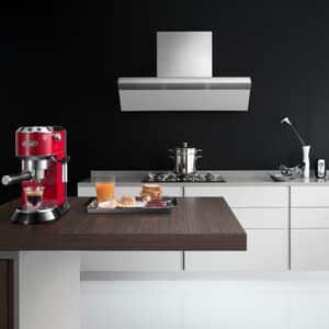 Dedica Manual Espresso Machine - Red - EC680R