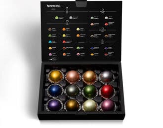 Nespresso Vertuo ENV150B Macchina per Espresso di De'Longhi, Colore Ink  Black, Capsule Vertuo System, 1.1 liters, Nero