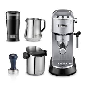 Dedica Barista Bundle ECKG6820.M Pro Coffee Machine Set