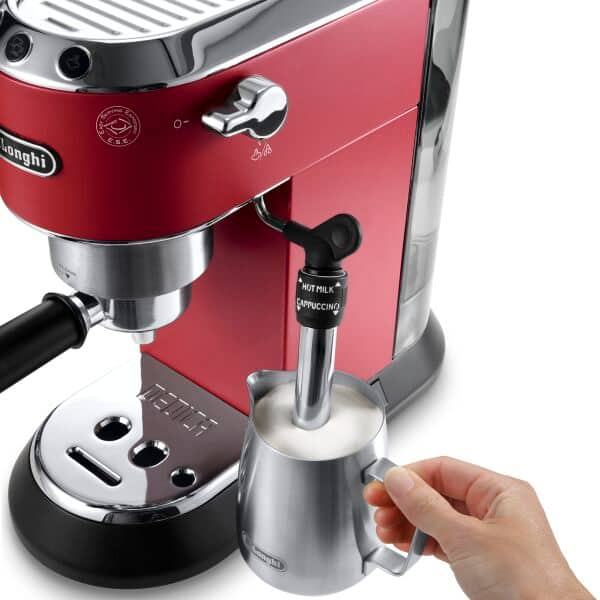 Dedica Red Manual Espresso Machine De Longhi CA