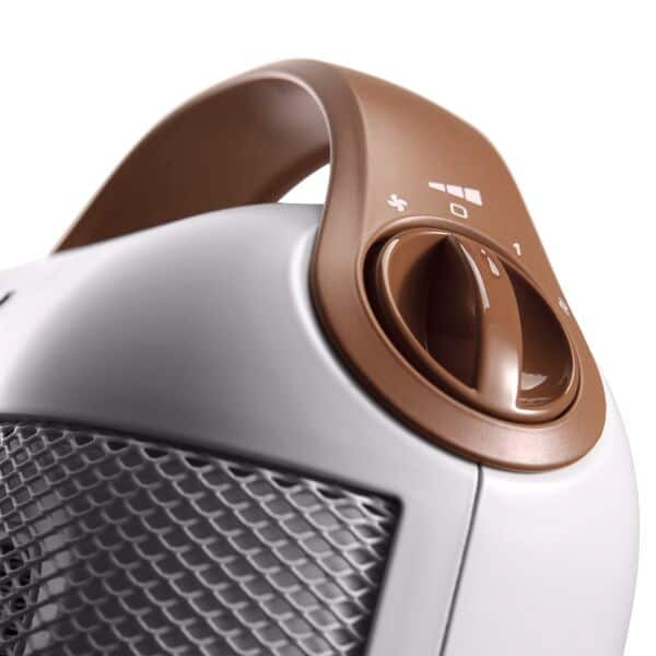 Capsule Compact Ceramic Heater - White - HFX30C15W Detail