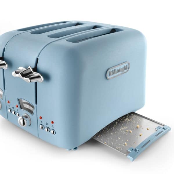 CT04.AZ Argento Flora Toaster De Longhi UK