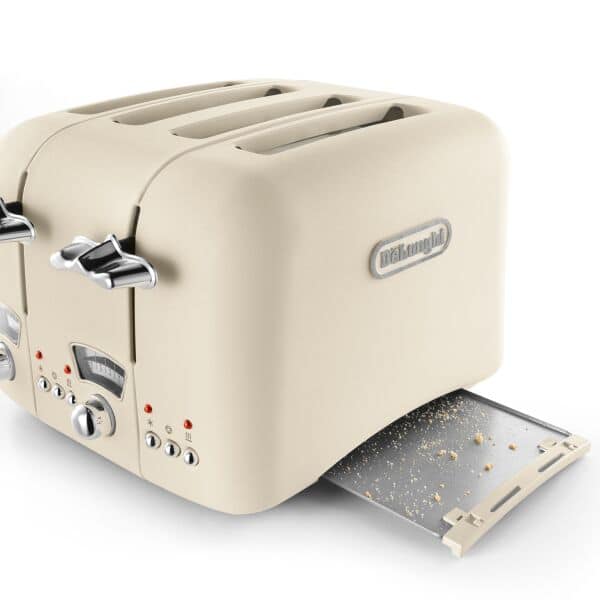 CT04.BG Argento Flora Toaster De Longhi UK