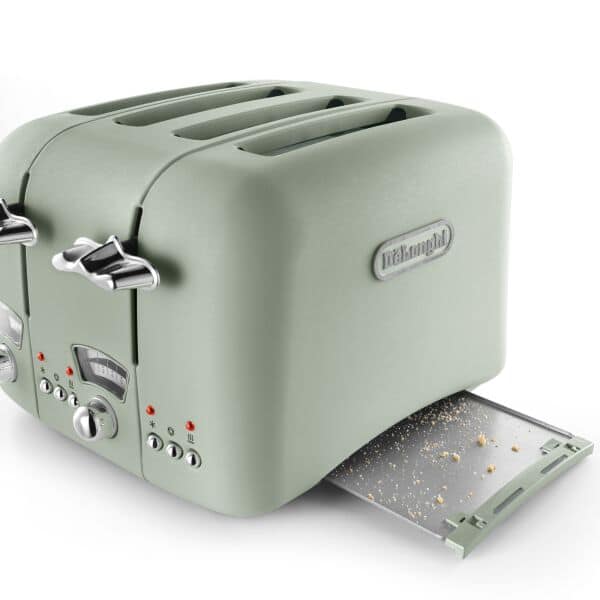 Argento Flora Toaster CT04.GRE De Longhi AU