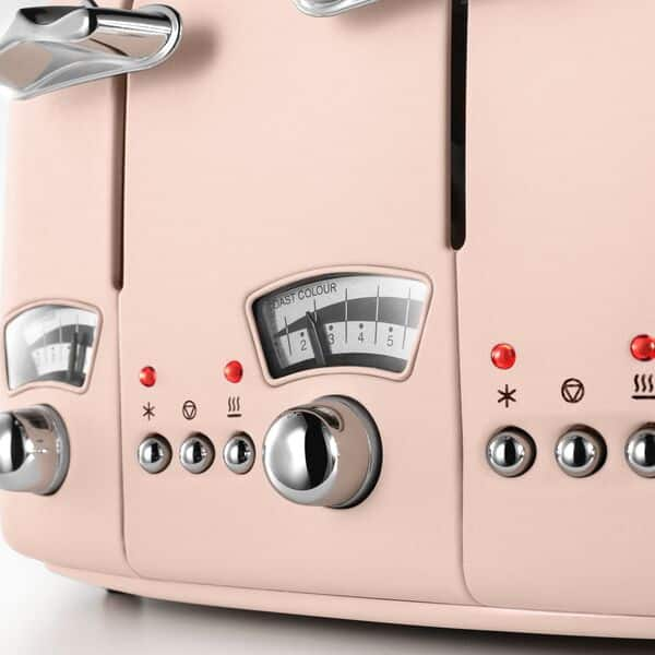 CT04.PKE Argento Flora Toaster De Longhi AU