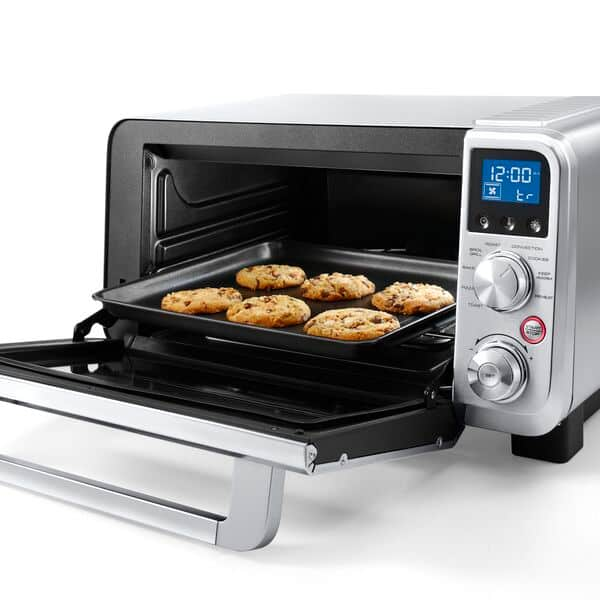 12L Mini Oven,Electric Cooker and Grill, Home Baking Small Oven Timer  Double Glass Door Top and Bottom Heat1000W Convection Countertop Toaster  Oven