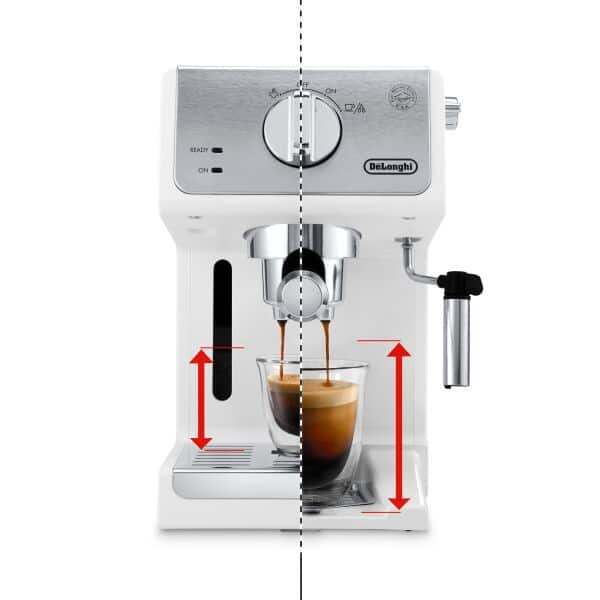 贅沢品 「ayaka.19」DeLonghi WHITE ECP3220J-W コーヒーメーカー