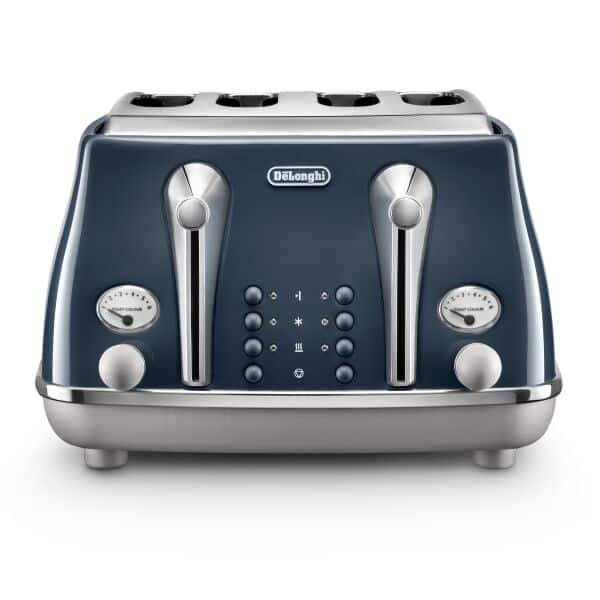 Navy blue kettles outlet and toasters