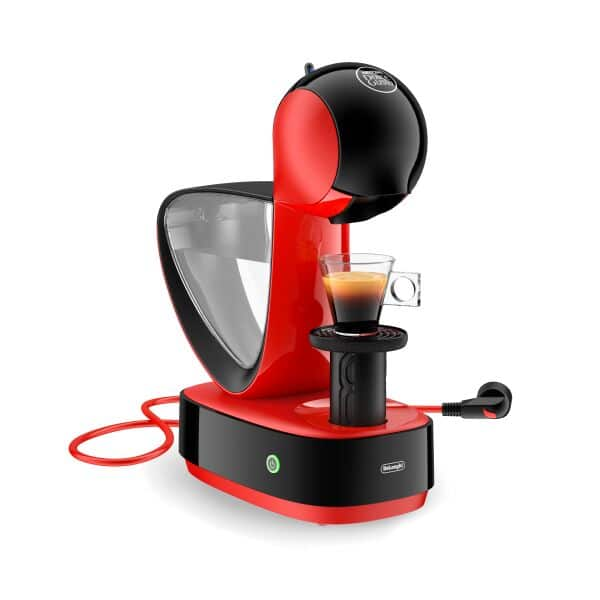 ☑️ DeLonghi Dolce Gusto Infinissima EDG260.R - Cafetera de cápsulas¸ 15  bares de presión¸ color roj 