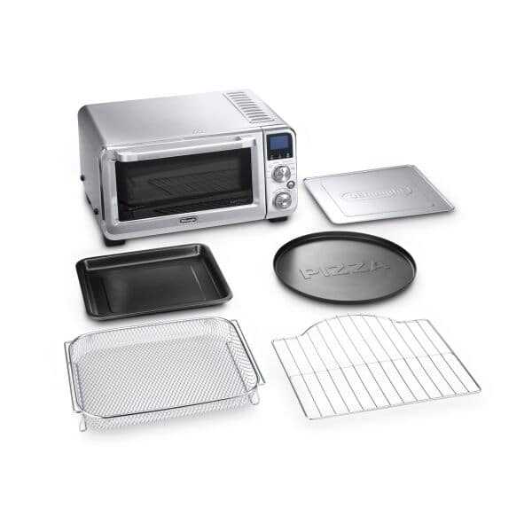 De'Longhi Small Convection Toaster Oven For Countertop With