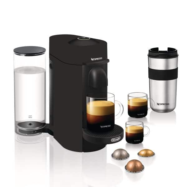 Nespresso Vertuo Plus Matte Black Coffee Espresso - ENV150BM