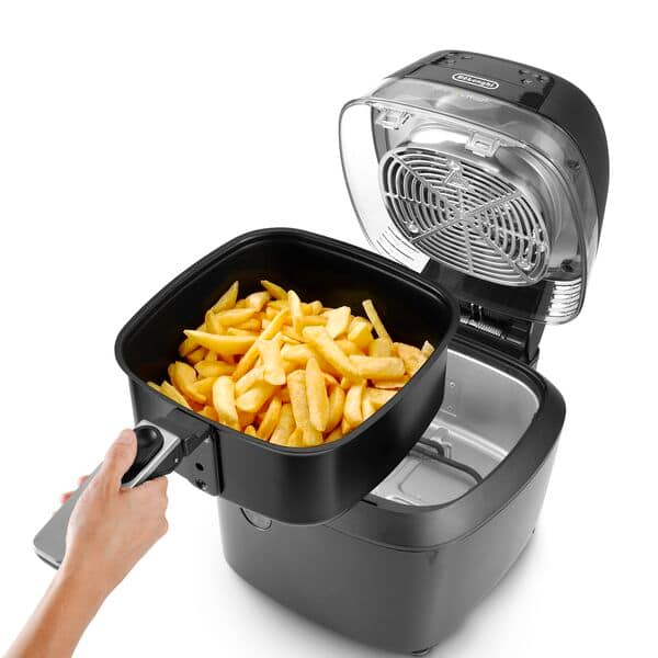 This air fryer pot keeps food crisp and makes cleanup easy