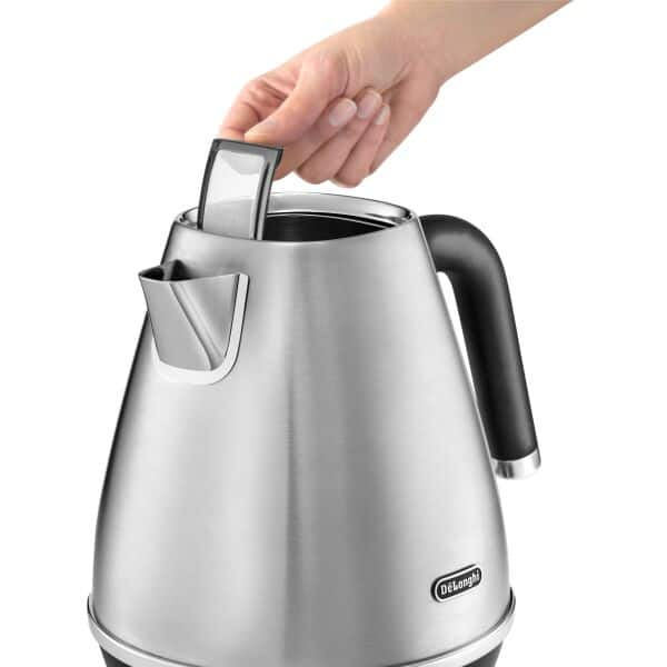 Delonghi icona clearance kettle silver