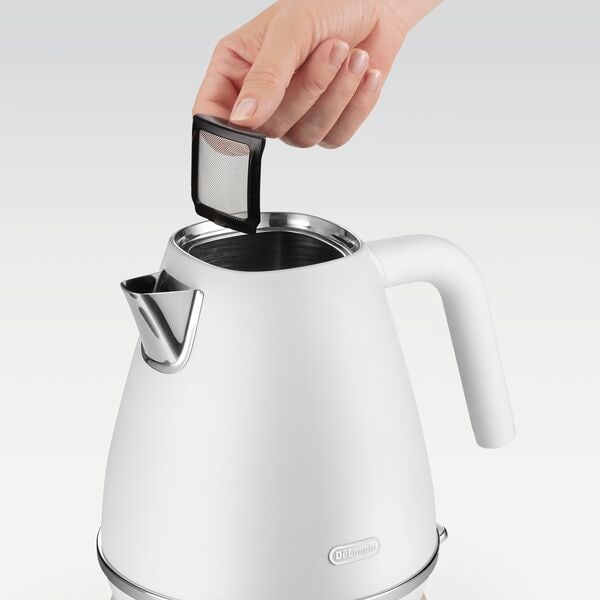 Electric kettle DeLonghi kbla2001.w 1,7 L kettles Tea Home Cooking