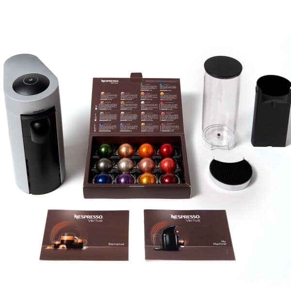 Nespresso VertuoPlus Deluxe Coffee & Espresso Maker by De'Longhi with Aeroccino