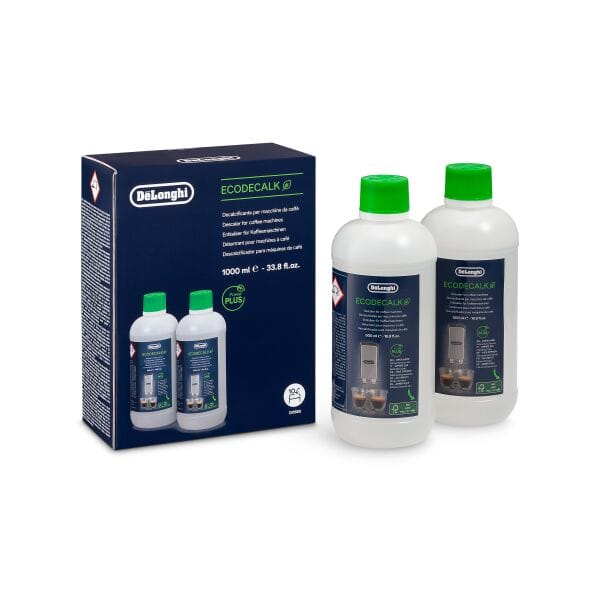 2-pack - 500ml ECODECALK descaler DELONGHI 5513296041, AS00006179