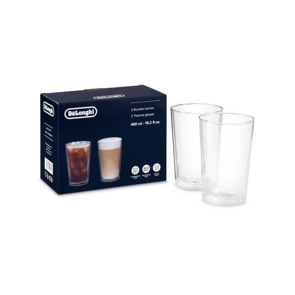 DeLonghi DLSC319 Ensemble de verres thermiques à double paroi