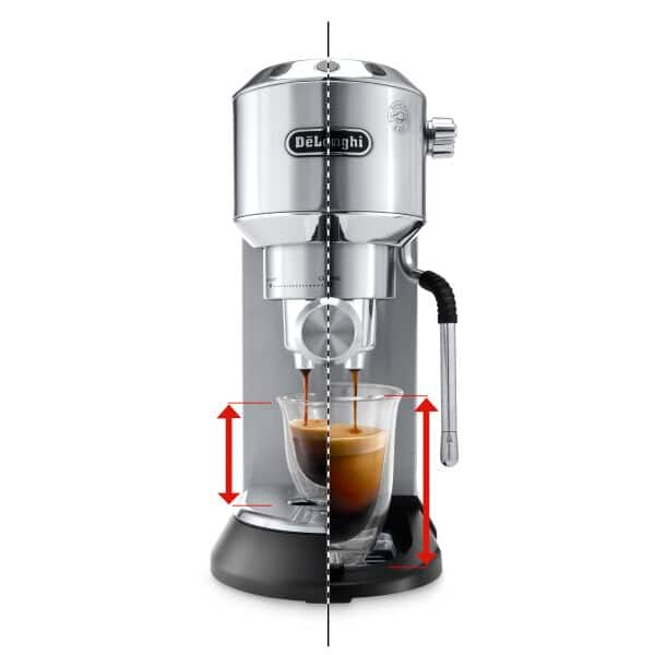 NEW Dedica Arte Manual Espresso Coffee Maker EC885.M Detail