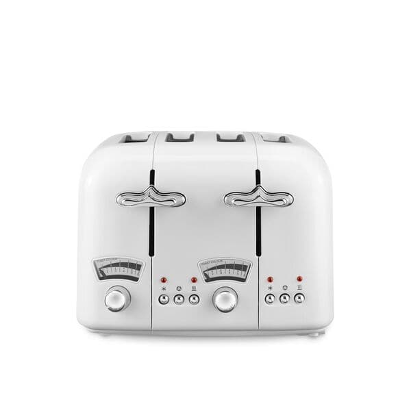 Delonghi argento 2024 4 slice toaster