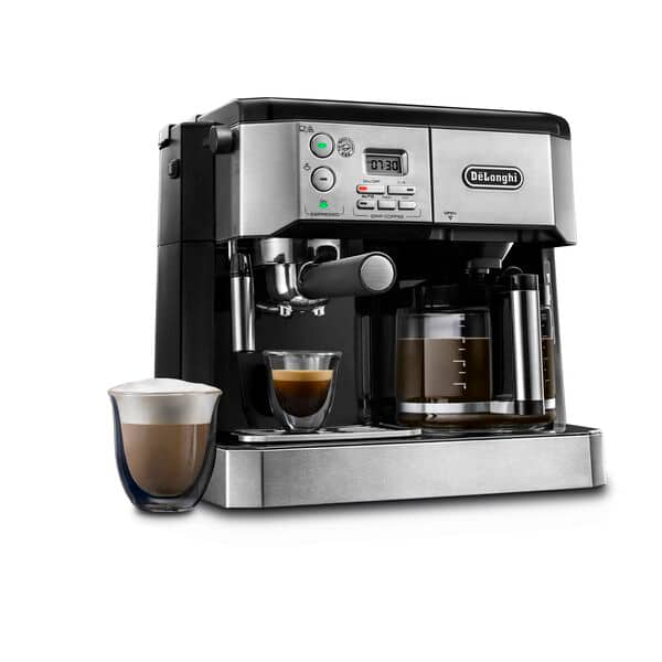 DeLonghi Digital All-in-One Combination Coffee/Espresso Machine – Whole  Latte Love