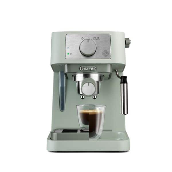 Delonghi Stilosa Manual Pump Espresso Machine - Black – The Culinarium