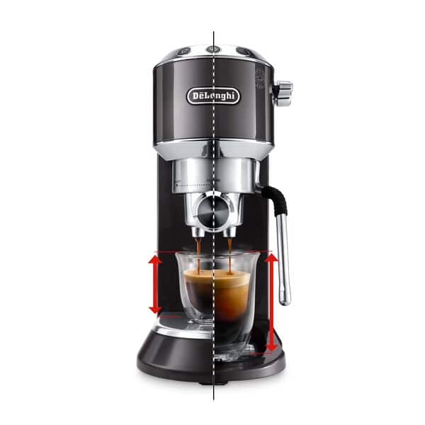 Dedica Arte manual coffee maker EC885.GY De Longhi UK