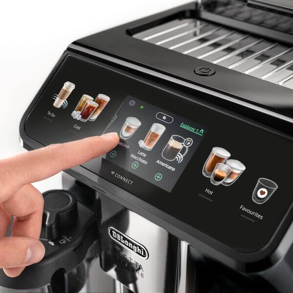 DELONGHI Expresso avec broyeur à grains ECAM450.65.G - Noir pas cher 