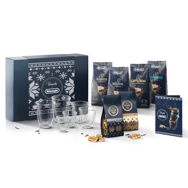 De'Longhi Venchi Winter Gift Set Free with selected coffee machines