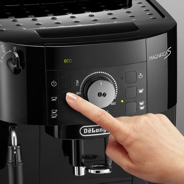 De'Longhi Magnifica S ECAM11.112.B, Cafetera Superautomática con Boquilla  para Leche, Cafetera Espresso del