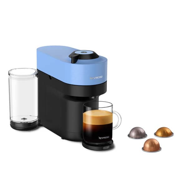  Nespresso Vertuo Pop+ Coffee and Espresso Machine by De'Longhi, Pacific Blue  Right