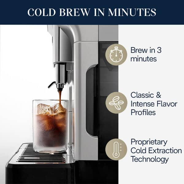 Eletta Explore Espresso Machine with Cold Brew Detail