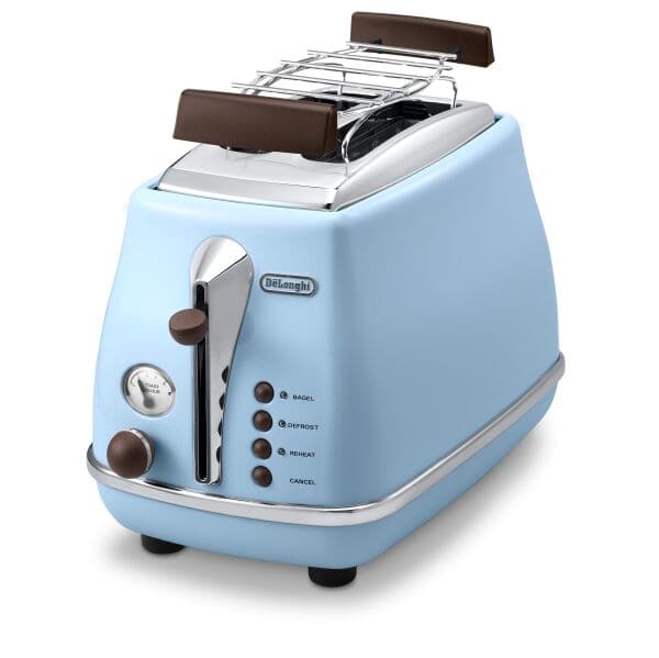 DE LONGHI TOSTAPANE Vintage Colore Arancione 2 Fette Tosta pane 550W  CTE2303.O EUR 29,00 - PicClick IT