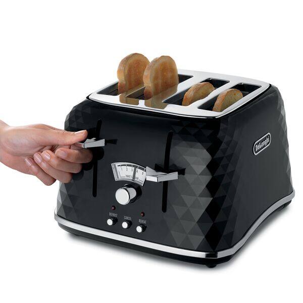 CTJ4003.BK Brillante Toaster De Longhi UK