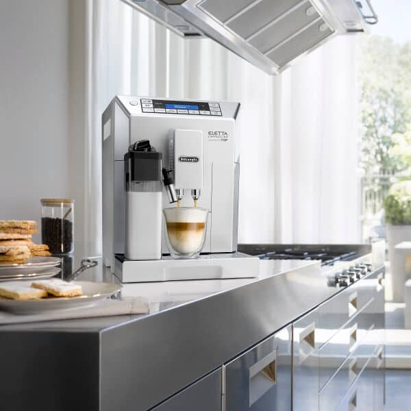 De Longhi Eletta Cappuccino Fully Automatic coffee machine ECAM45.760.W De Longhi UK