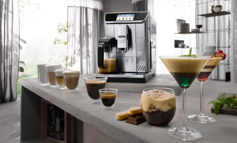 DeLonghi PrimaDonna Elite wifi operated bean-to-cup coffee machine