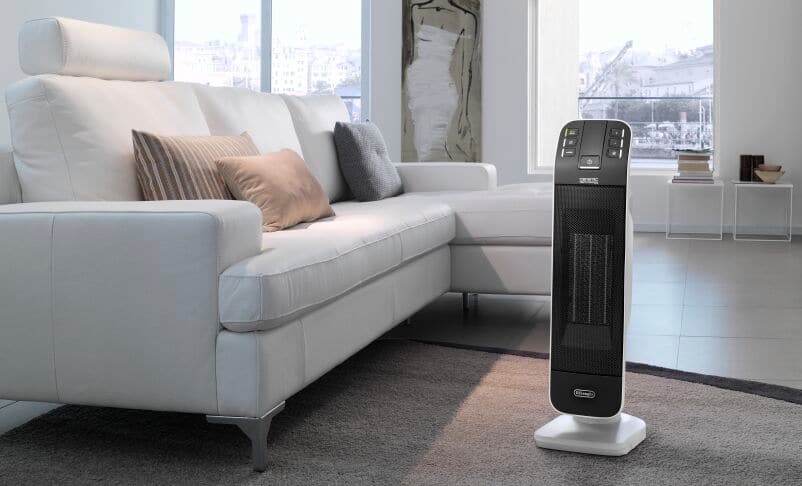 Termoventilador de torre cer mica HFX65V20 De Longhi PT