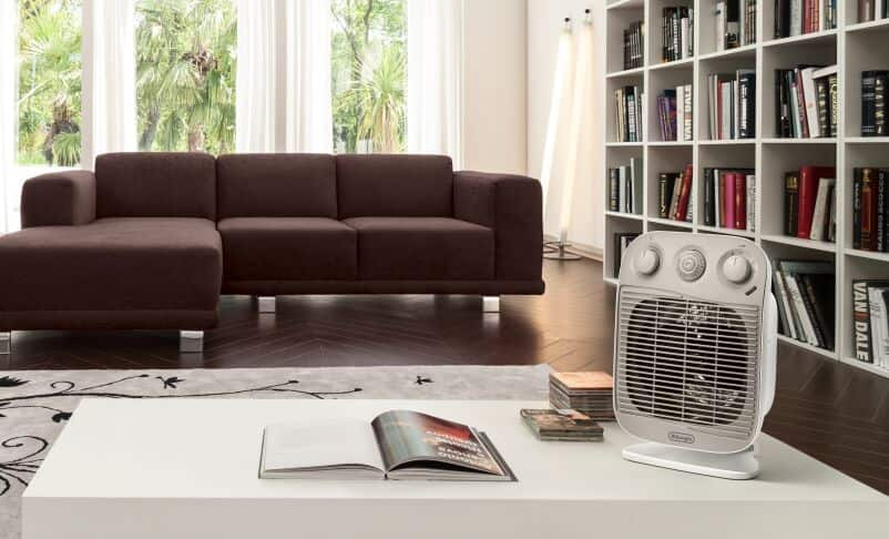 TERMOVENTILATORE DE LONGHI HFS50D22 2200/1400/800 W termostato ambiente e  timer