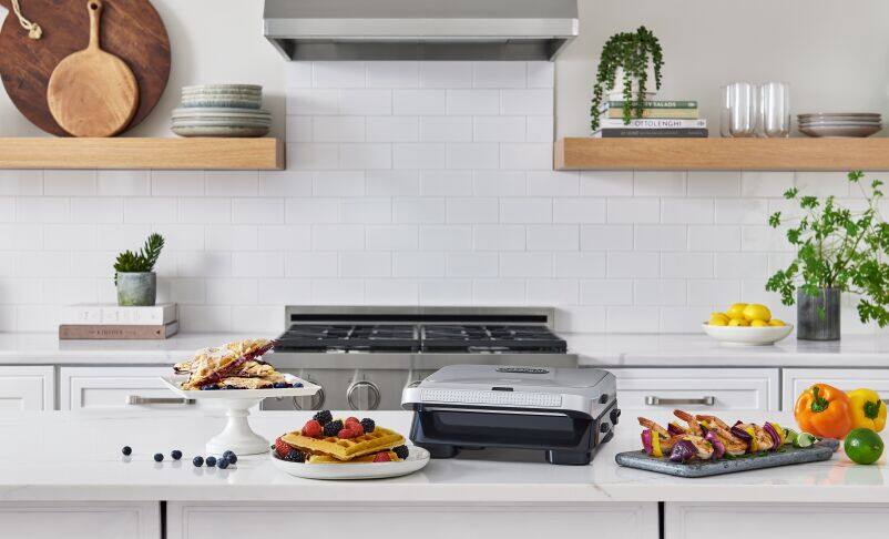 Livenza Electric Indoor Grill & Waffle Press