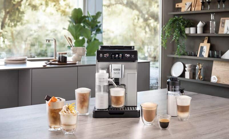 De'Longhi ECAM45055S Eletta Explore Máquina de café completamente  automática con LatteCrema Sytem, pantalla táctil, tecnología de espuma fría  y