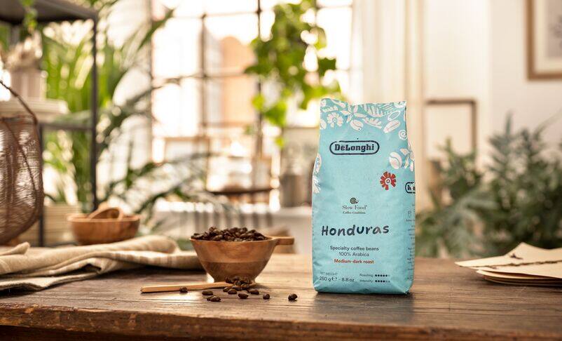 ▷ Grains Honduras Crema Intenso - puissant café en grains Arabica