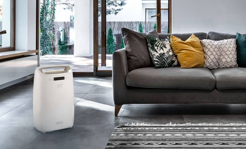 De'Longhi Déshumidificateur et purificateur 2 en 1 pour pièces