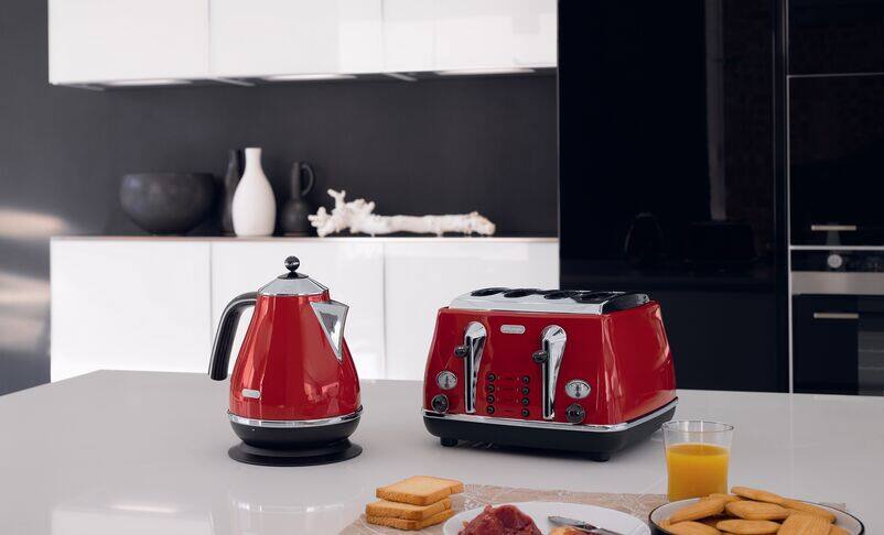 KBO2001.R Icona Classic Kettle De Longhi NZ