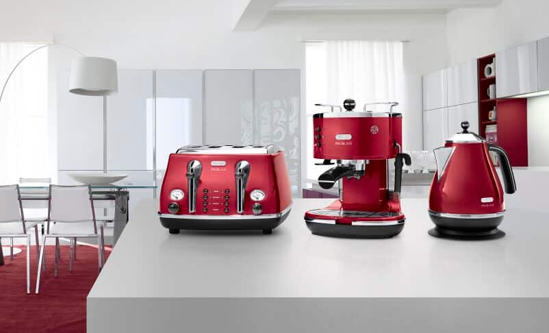 De Longhi CTOE 2103 R Tostapane a 2 scomparti - rosso