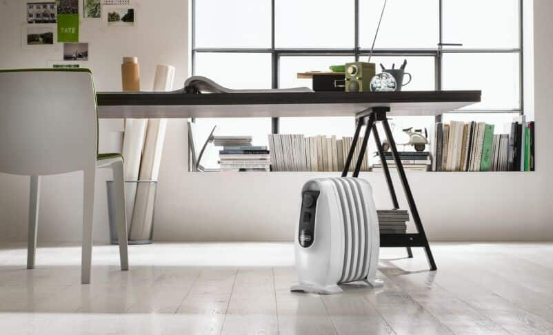 Delonghi trns0505m mini radiateur à bain d'huile 500w blanc - Conforama